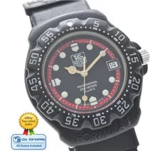 TAG Heuer — [Exc+5] TAG Heuer Formula 1 383.513/1 Quartz Professional 200m 34mm Black — Watch — resale