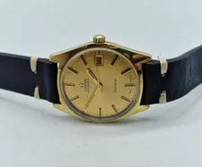 1973 Omega Geneve Gold Dial Date CAL:565 Auto Man's / W002 3