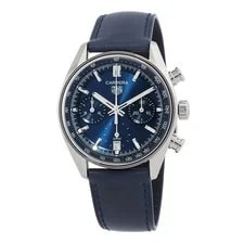 Tag Heuer Carrera Chronograph Automatic Blue Dial CBN2A1A.BA0643 4