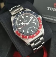 Tudor — Tudor Black Bay GMT 79830RB Black Dial Bracelet Stickers Box and Card 08-2021 — Watch — resale