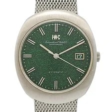 IWC — IWC R815A Old Intergreen Marble Automatic Stainless Steel — Watch — resale