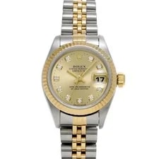 Rolex — Rolex Datejust 69173G 26mm Stainless Steel Champagne #WW3604 — Watch — resale