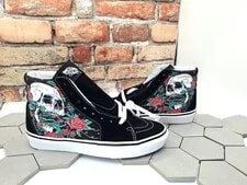 New Vans Sk8-Hi Skulls Tattoo / 6.5 / 8 / 6.5Y 3