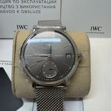 IWC Portofino 5101 Steel Eight Days Grey Dial 45mm Manual IW510115 2