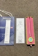 Audemars Piguet X Swatch Royal Pop Otg Roz SSX03J100N Quartz 2