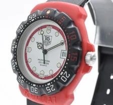 Tag Heuer — TAG Heuer Formula 1 385.513/1 White Dial Red Black 35mm Quartz — Watch — resale