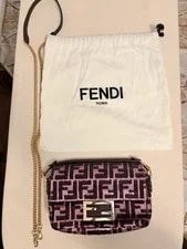 Fendi Mini Baguette Sequin Box Receipt 2