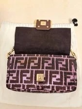 Fendi Mini Baguette Sequin Box Receipt 3