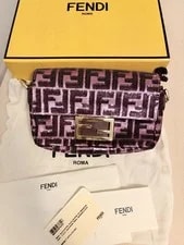 Fendi Mini Baguette Sequin Box Receipt 4