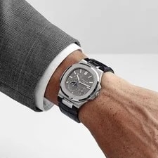 Patek Philippe Nautilus 5712G-001 White Gold Grey Dial Moon Phases 2