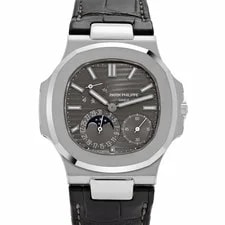 Patek Philippe Nautilus 5712G-001 White Gold Grey Dial Moon Phases 4