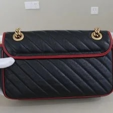Gucci GG Marmont Medium Matelasse Chevron Crossbody 2