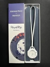 Audemars Piguet X Swatch Royal Pop Huit Blanc 100% Authenticity 3