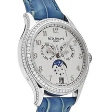Patek Philippe Complications 4947G-010 Annual Calendar White Gold Silver Dial 4
