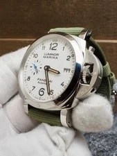 Panerai Luminor 42 White Pam01523 99% Lnib Full Set! Great Value Current Model! 3