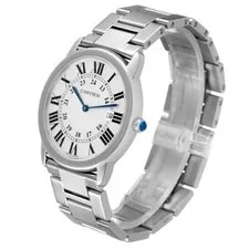 Cartier Ronde Solo 36 Large Steel Silver Dial W6701005 Papers 3