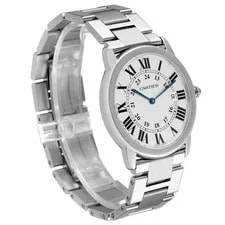 Cartier Ronde Solo 36 Large Steel Silver Dial W6701005 Papers 4