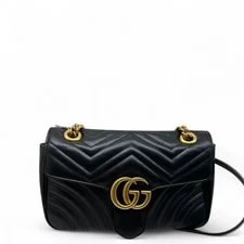 Gucci Chevron Small GG Marmont (ud072226a5r) 2