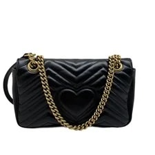 Gucci Chevron Small GG Marmont (ud072226a5r) 3