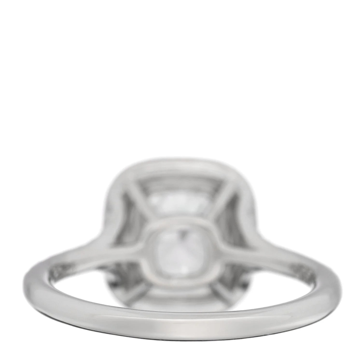 1.06ct Soleste Cushion Cut Double Halo Engagement 52 6 3