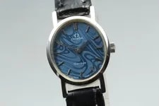 1973 Omega Geneve Cal.625 511.0411 Bule Marble Dial Hand Winding 2