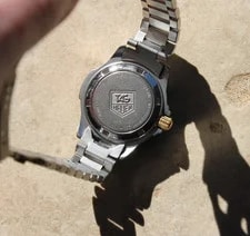 TAG Heuer 995.408 WF1421 4000 Series Professional Quartz Gold 4