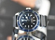 Tudor Black Bay 41mm Blue Bezel Black Dial Auto Chronometer 200m Box Papers 2
