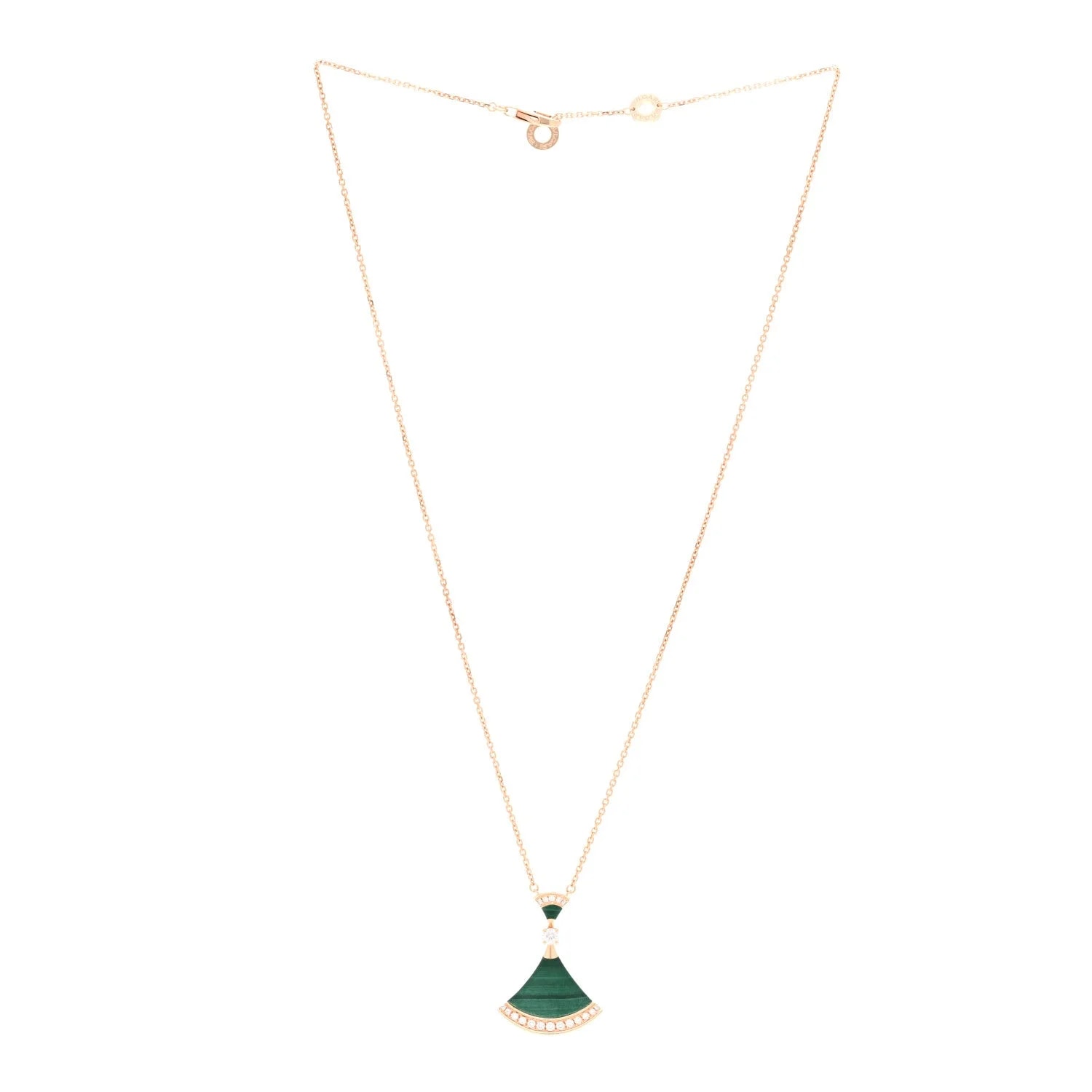 18K Rose Gold Malachite Divas' Dream 3