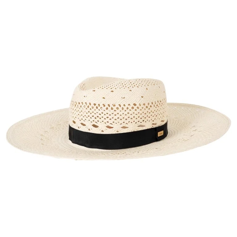 Chloé — Chloe 2025 Panama Open Weave Straw Hat 57 — Accessory — resale