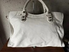 Balenciaga Giant City White Gold Color for w38cm h23cm 3