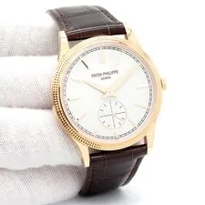 Patek Philippe — Patek Philippe 6119R Calatrava 18K Rose Gold — Watch — resale