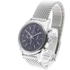 Breitling Transocean AB0152 43mm SS Black #C5135 2
