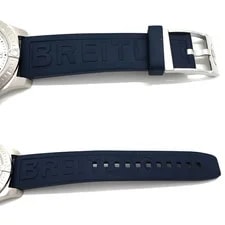 Breitling Colt A17313 Silver SS Rubber Automatic 41mm Warranty 4
