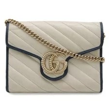 Gucci — Gucci GG Marmont Chain Wall 2Way — Handbag — resale