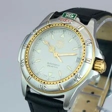 Tag Heuer — TAG Heuer Professional 695.713 Automatic 3 Hand Date White Dial — Watch — resale