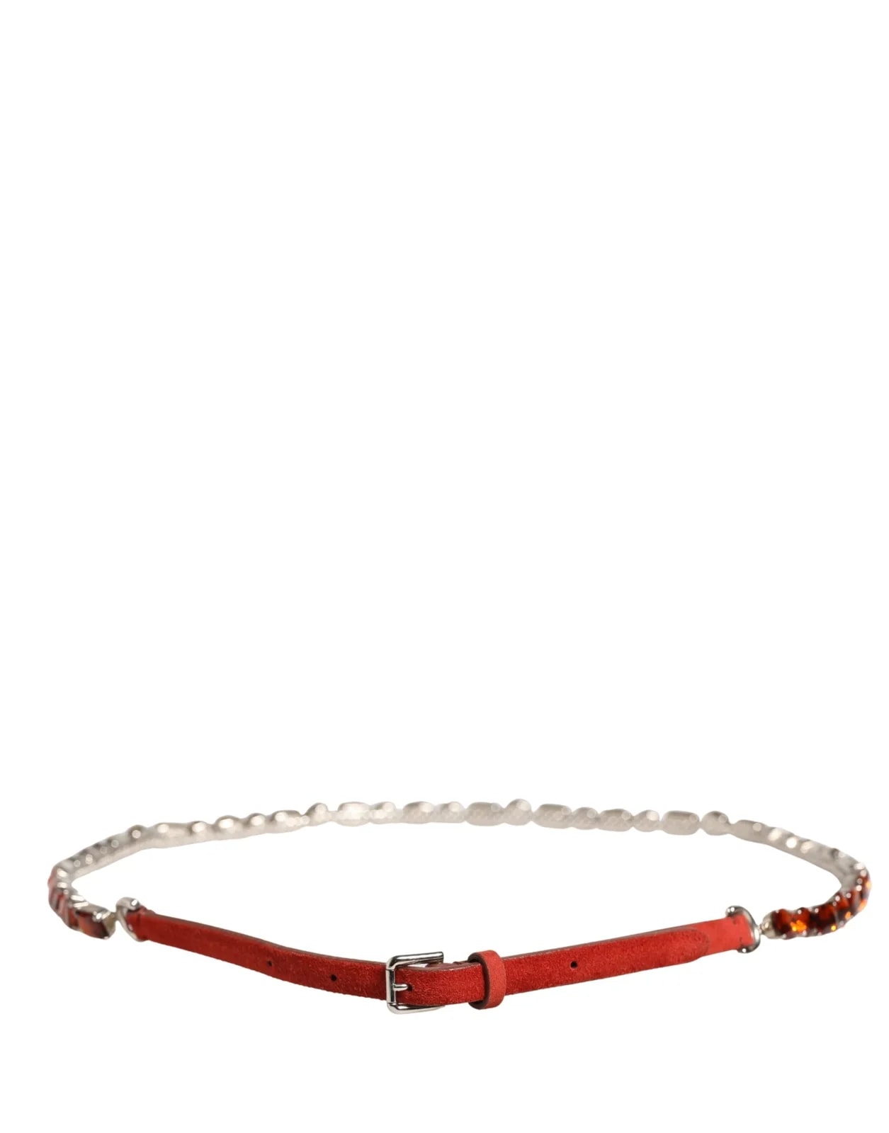 Dolce & Gabbana Crystals Chain Embellished Belt 2