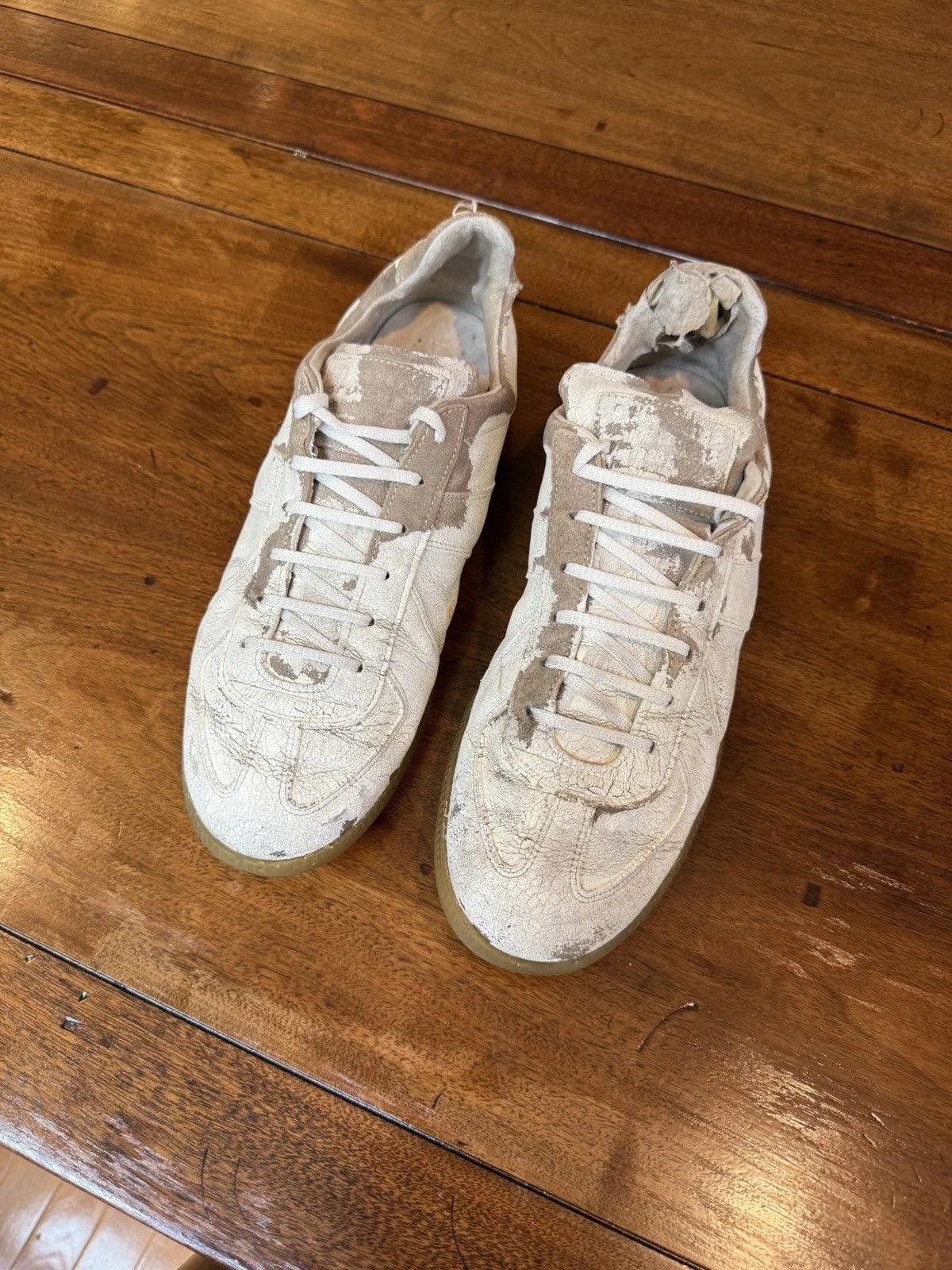 Maison Margiela — Maison Margiela Replica Archival Handpainted — Sneaker — resale