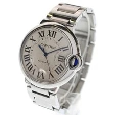 Cartier W6920046 Baron Blue White Dial Ssat Stainless Automatic 83651 4
