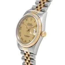 Rolex Datejust 16233 36mm Stainless Steel Champagne #WW1819 2