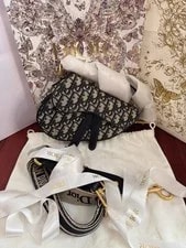 Christian Dior Saddle PM 2way Crossbody Classic 2