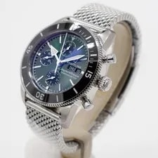 2026 Breitling Superocean Heritage Chronograph 44 Green Black A13313121L1S1 2