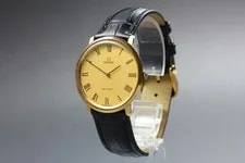 1970 Omega de Ville Cal.620 111.077 Gold Roman Dial Manual Winding 3