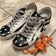 Golden Goose — Golden Goose Super-Star Size 8 US 40 Distressed — Sneaker — resale