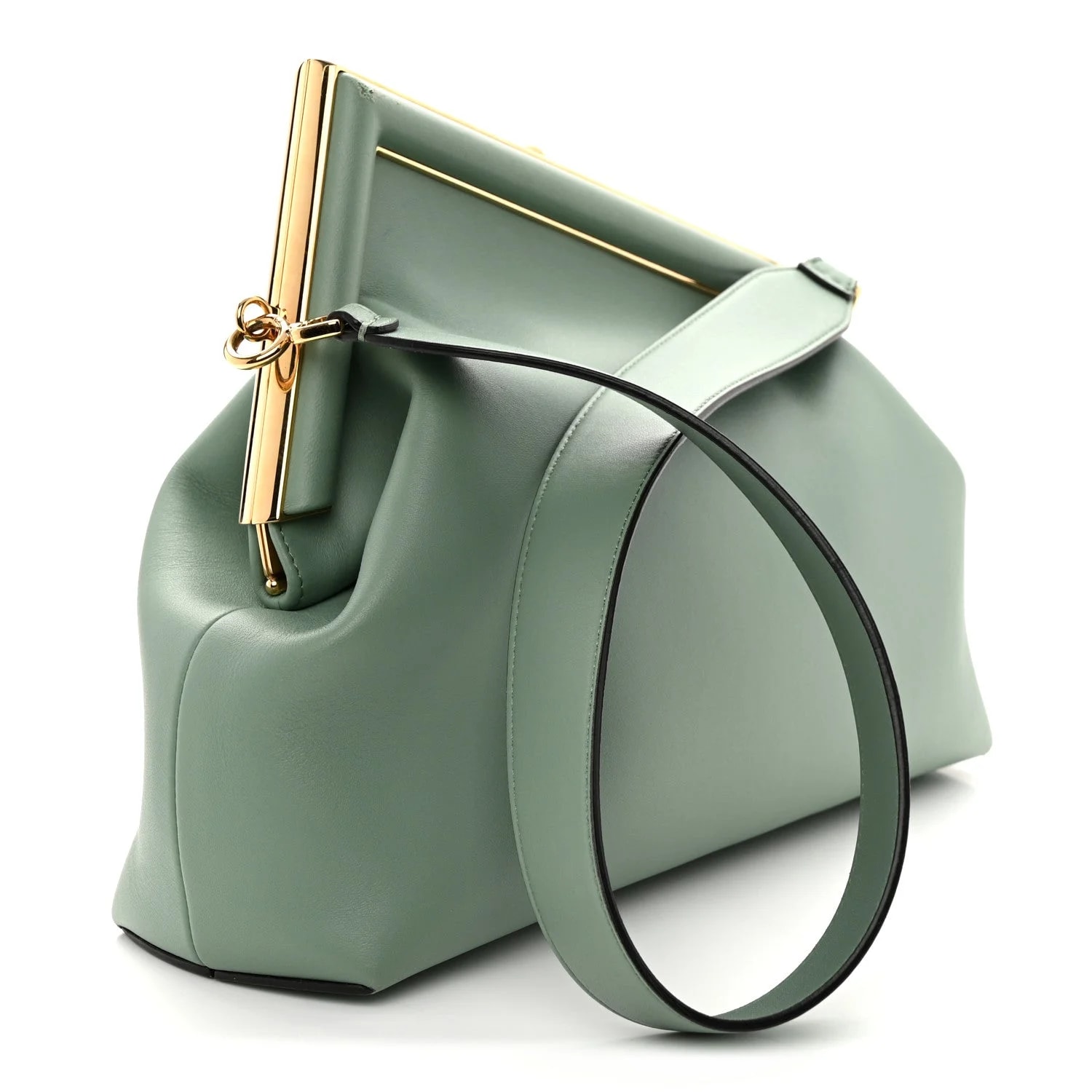 Shiny Medium Fendi First Menta 3