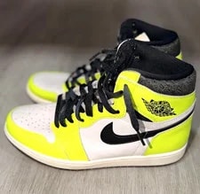 Jordan — Jordan Air 1 ’S High-Top Lace-Up — Sneaker — resale
