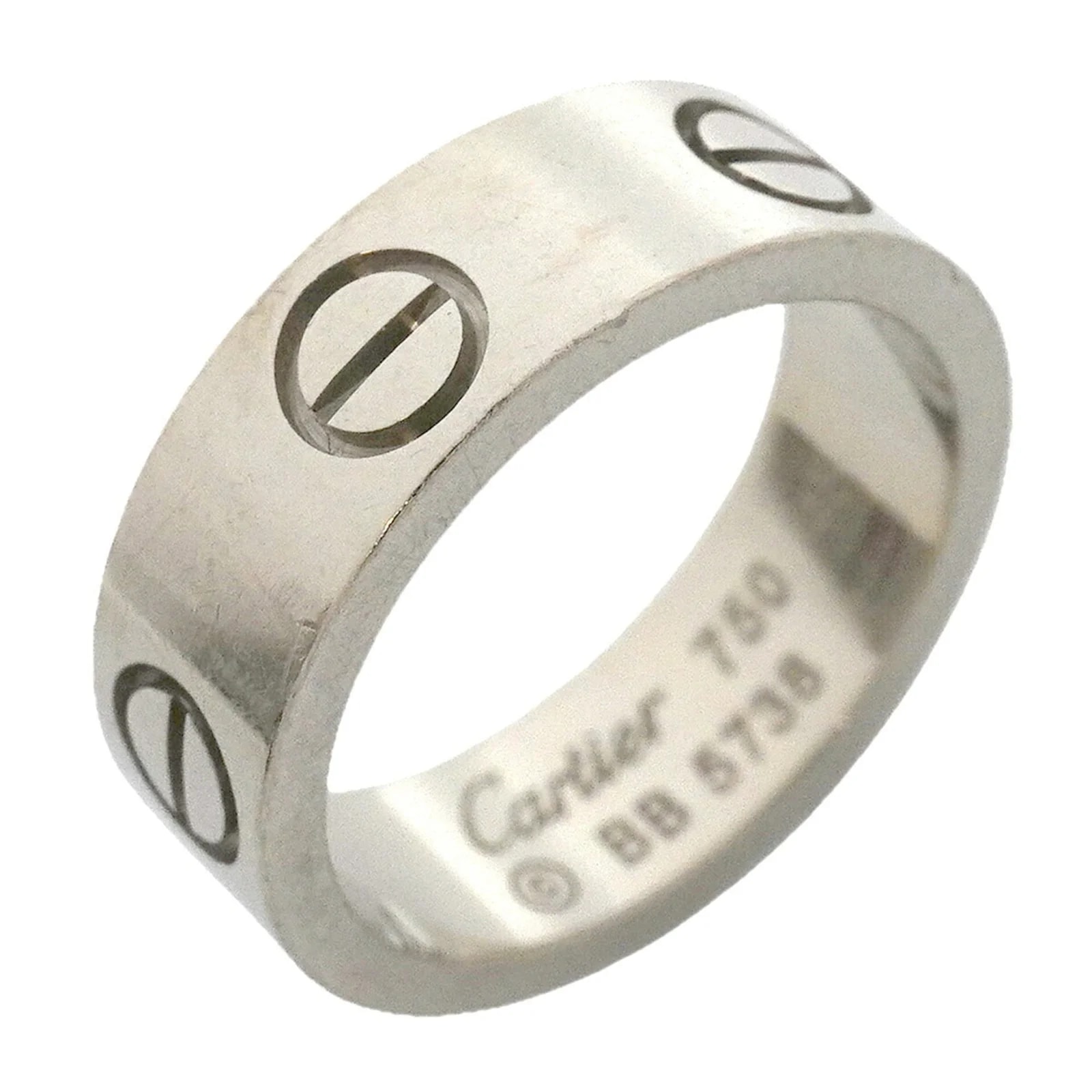 Cartier — Cartier White Gold 18K Gold Band — Jewelry — resale