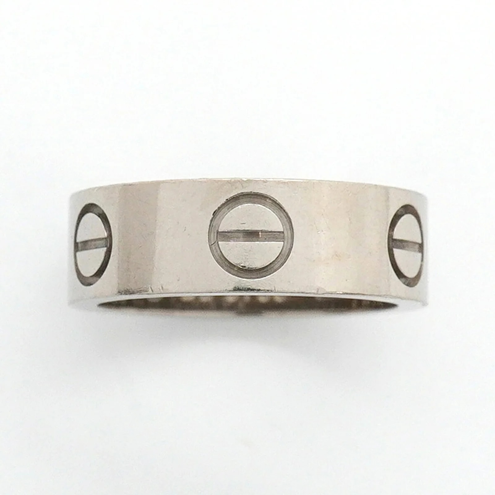 Cartier White Gold 18K Gold Band 2