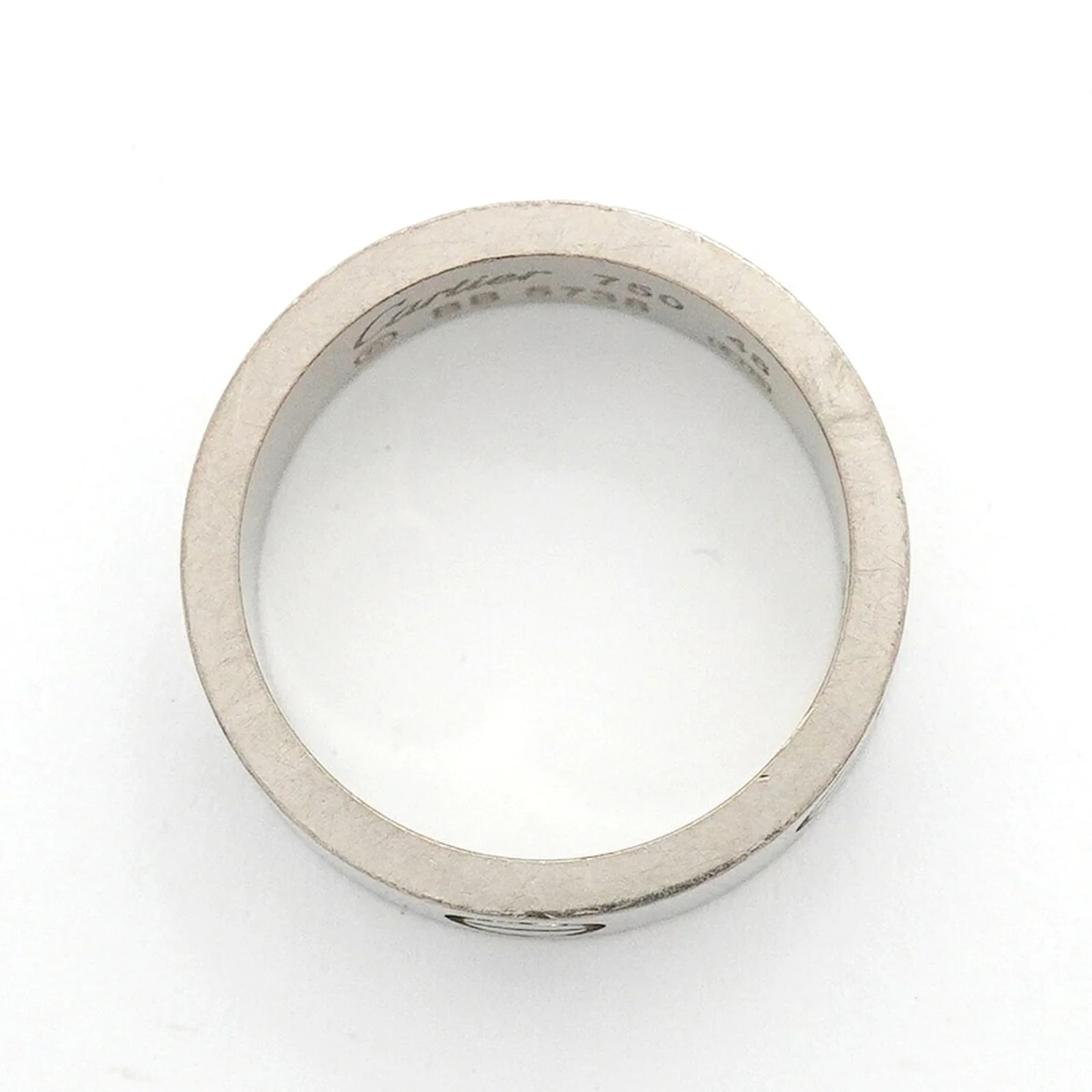 Cartier White Gold 18K Gold Band 3