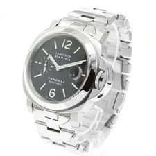Panerai Luminor Marina PAM00220 Small Seconds Black Dial AT Watch_956331 2