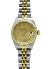 Rolex — Rolex Datejust 79173 Automatic 26mm Champagne Gold Stainless Steel — Watch — resale